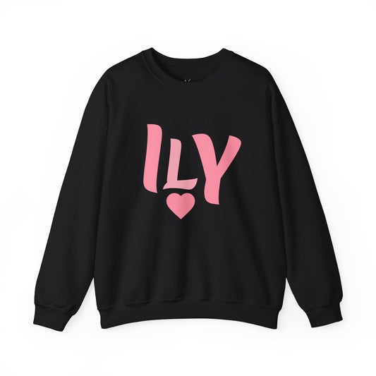 ILY Heart Sweatshirt - Empty Sleeves