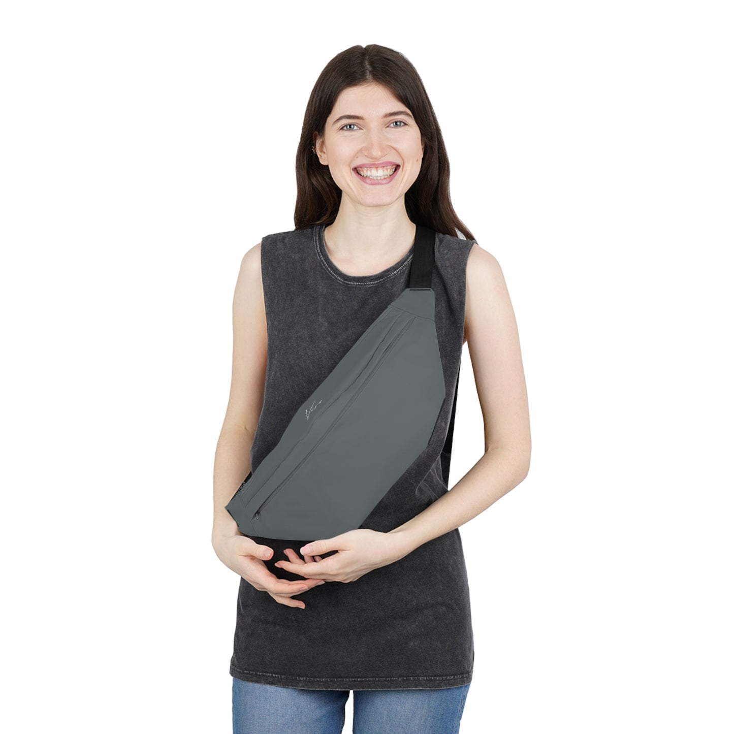 Gray Vero fanny Pack