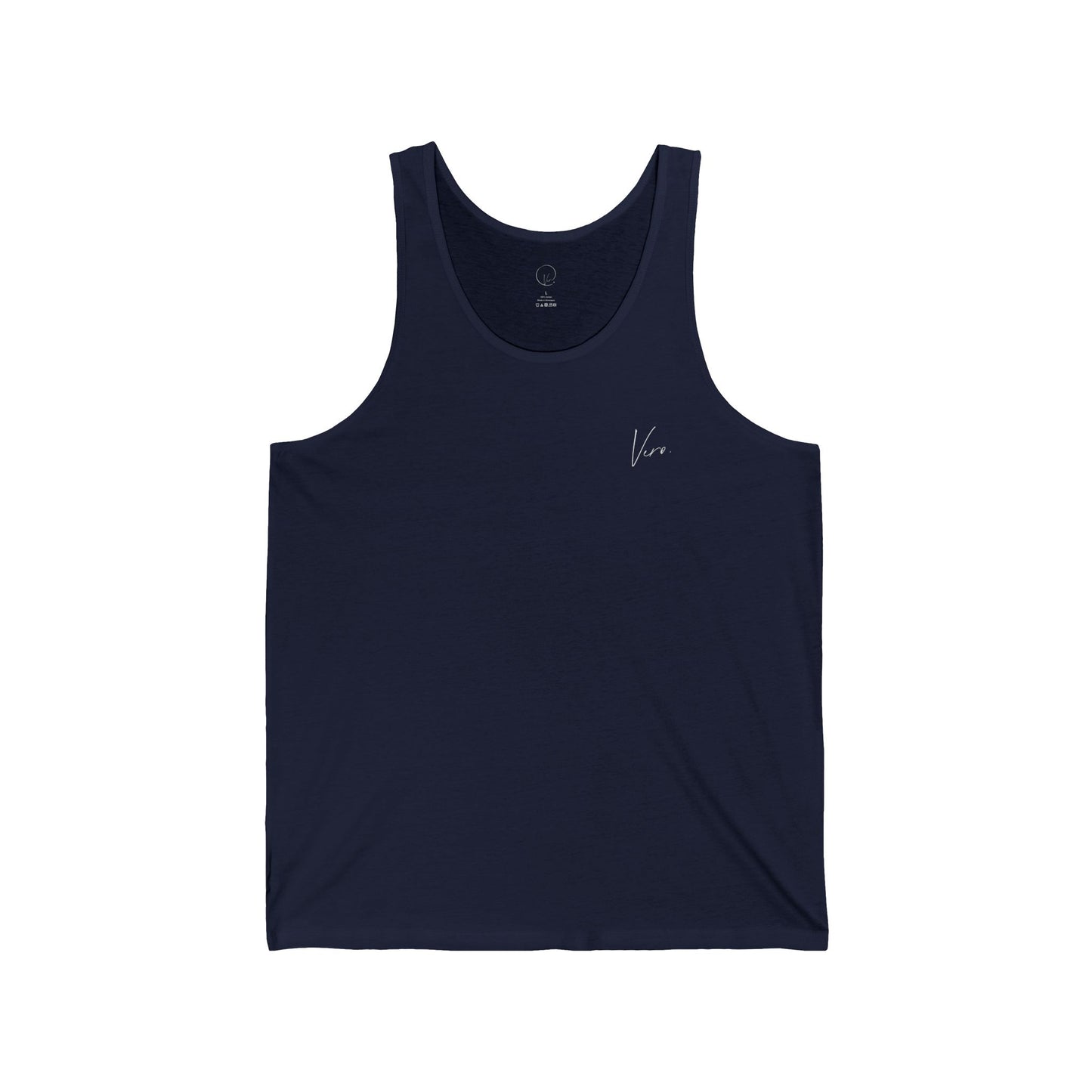 Vero Tank Top - Black/Navy