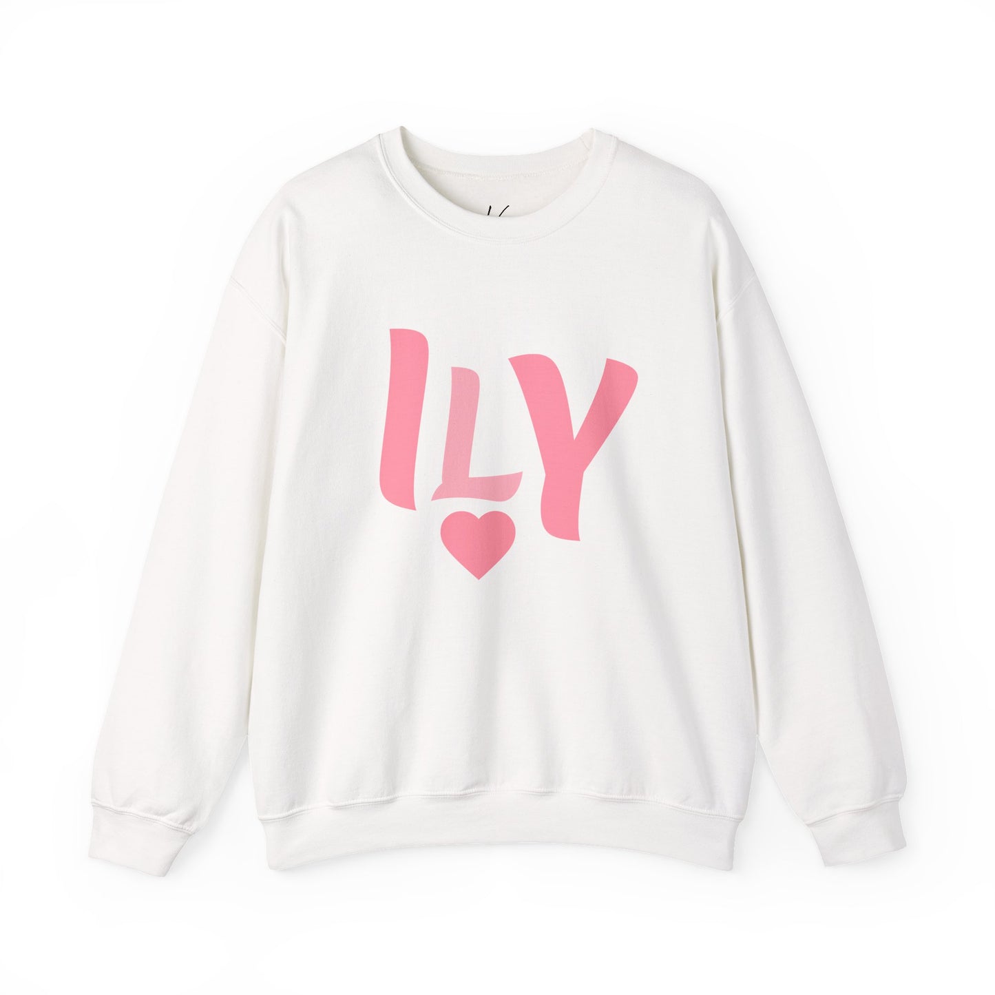 ILY Heart Sweatshirt - Empty Sleeves