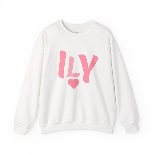ILY Heart Sweatshirt - Empty Sleeves