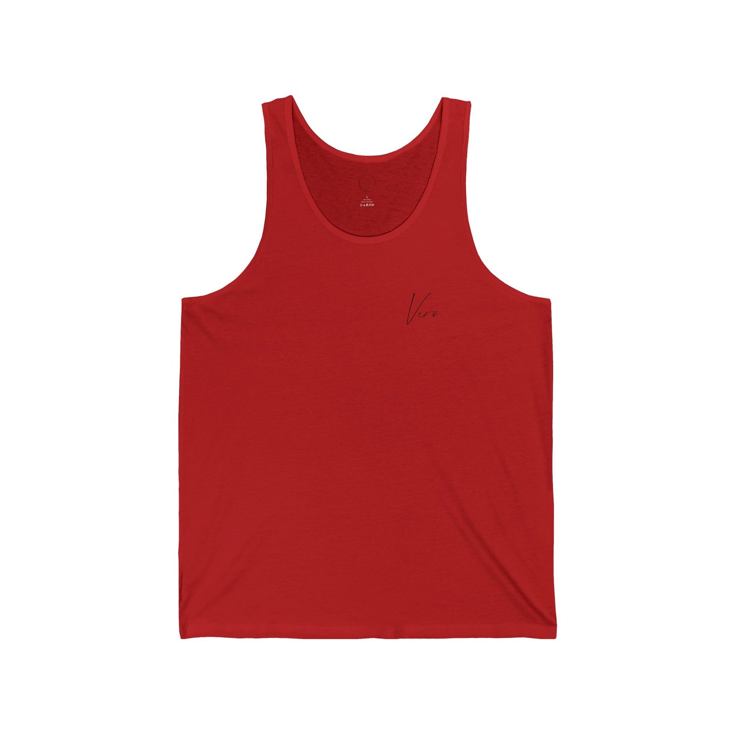 Vero Tank Top - White/Red