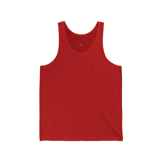 Vero Tank Top - White/Red