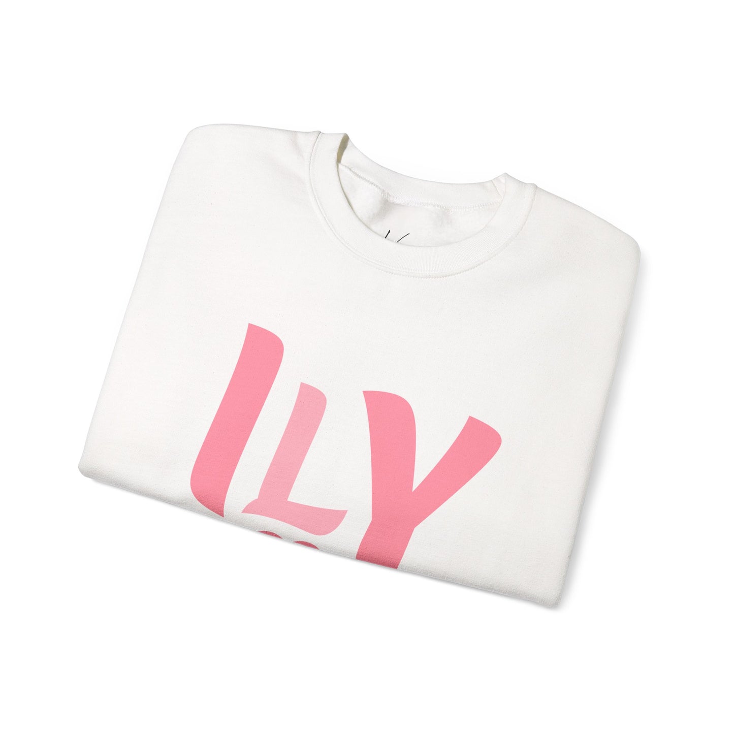 ILY Heart Sweatshirt - Empty Sleeves