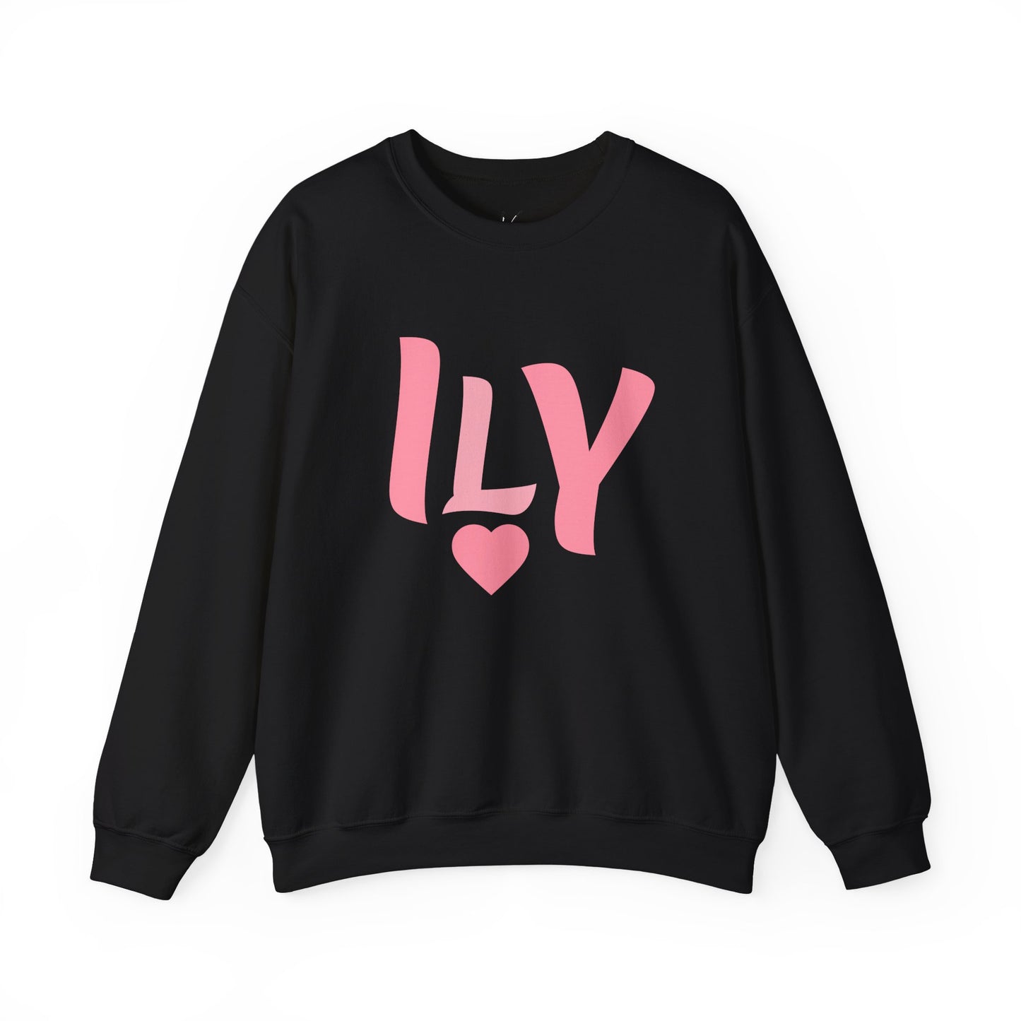 ILY Heart Sweatshirt - Empty Sleeves