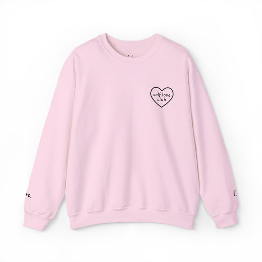 LYC- Self Love Club Crewneck Sweatshirt