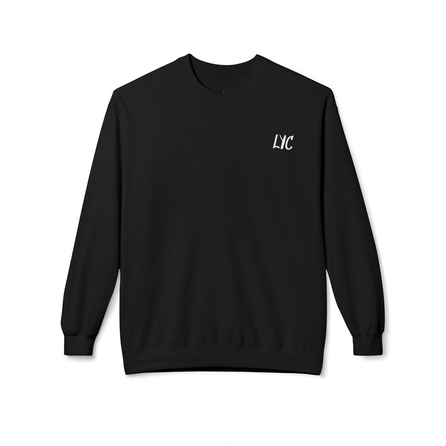 Foods Before Dudes Fleece Crewneck Sweatshirt