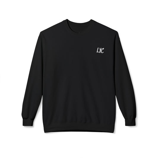 Foods Before Dudes Fleece Crewneck Sweatshirt